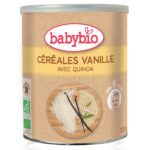BABYBIO maroc - CEREALES bébé VANILLE 220G DIVERSIFICATION ALIMENTAIRE. IDEE CADEAU BEBE. PETIT DEJEUNER. Livraison gratuite et partout au Maroc. Magasin BIO POUR BEBES. FRAIS DE PORT GRATUITS