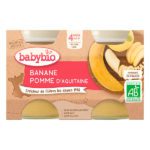 BABYBIO maroc - PETIT POT POMME COING 2 X 130 G DIVERSIFICATION ALIMENTAIRE. IDEE CADEAU BEBE. GOUTER. Livraison gratuite et partout au Maroc. Magasin BIO POUR BEBES. FRAIS DE PORT GRATUITS