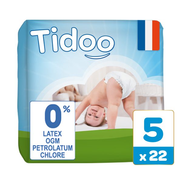 TIDOO MAROC - CULOTTES T5/L 12-18 KG 18U Cosmétiques naturels bio idée cadeau bebe. Parapharmacie Maroc. Livraison gratuite et partout au Maroc. Magasin bio pour bébés. Frais de port gratuits