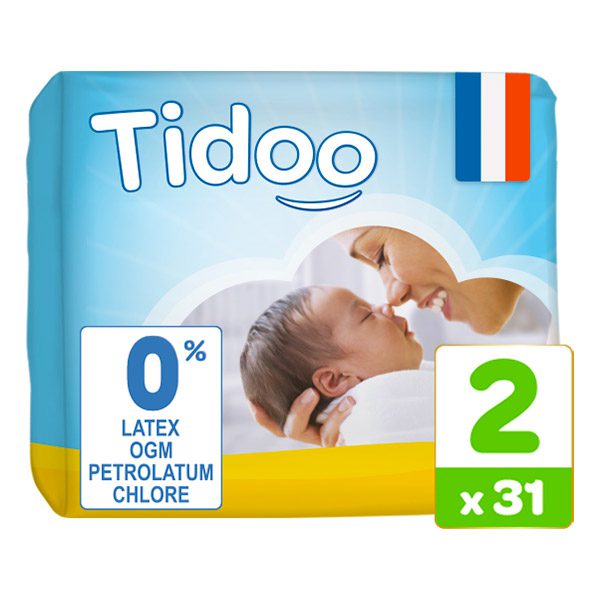 TIDOO MAROC - COUCHE BIO T2 12-18 KG 18U Cosmétiques naturels bio idée cadeau bebe. Parapharmacie Maroc. Livraison gratuite et partout au Maroc. Magasin bio pour bébés. Frais de port gratuits
