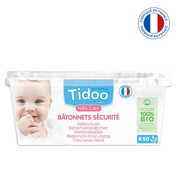 TIDOO maroc - BATONNETS SECURITE BEBE 50 U Cosmétiques naturels bio idée cadeau bebe. Parapharmacie Maroc. Livraison gratuite et partout au Maroc. Magasin bio pour bébés. Frais de port gratuits