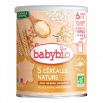 BABYBIO MAROC - 3 CEREALES NATURE DIVERSIFICATION ALIMENTAIRE. IDEE CADEAU BEBE. PETIT DEJEUNER. Livraison gratuite et partout au Maroc. Magasin BIO POUR BEBES. FRAIS DE PORT GRATUITS