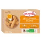 BABYBIO MAROC- PETITS BOUDOIRS A L'HUILE ESSENTIELLE D'ORANGE DOUCE 120G DIVERSIFICATION ALIMENTAIRE. IDEE CADEAU BEBE. GOUTER. Livraison gratuite et partout au Maroc. Magasin BIO POUR BEBES. FRAIS DE PORT GRATUITS