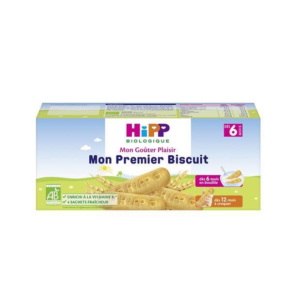 HIPP MAROC - PAQUET MON PREMIER BISCUIT 180G DIVERSIFICATION ALIMENTAIRE. IDEE CADEAU BEBE. GOUTER. Livraison gratuite et partout au Maroc. Magasin BIO POUR BEBES. FRAIS DE PORT GRATUITS
