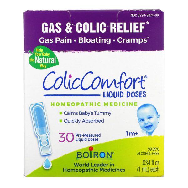 BOIRON - COLICOMFORT / COCYNTAL BOITE DE 30 UNIDOSES pour soulager les coliques de votre nourrisson. à partir de 1 mois. Livraison gratuite et partout au Maroc. Magasin BIO POUR BEBES