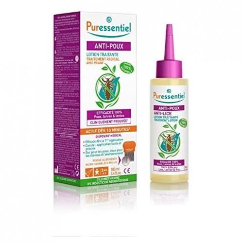 puressentiel-lotion-anti-poux-peigne-100-ML PARAPHARMACIE. IDEE CADEAU BEBE. SOINS. Livraison gratuite et partout au Maroc. Magasin BIO POUR BEBES. FRAIS DE PORT GRATUITS