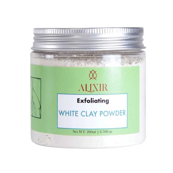 alixir maroc argile blanche bio pour les soins de visage corps et cheveux ou massage produit au maroc disponible au magasin bio pour bébés ou en livraison partout au maroc