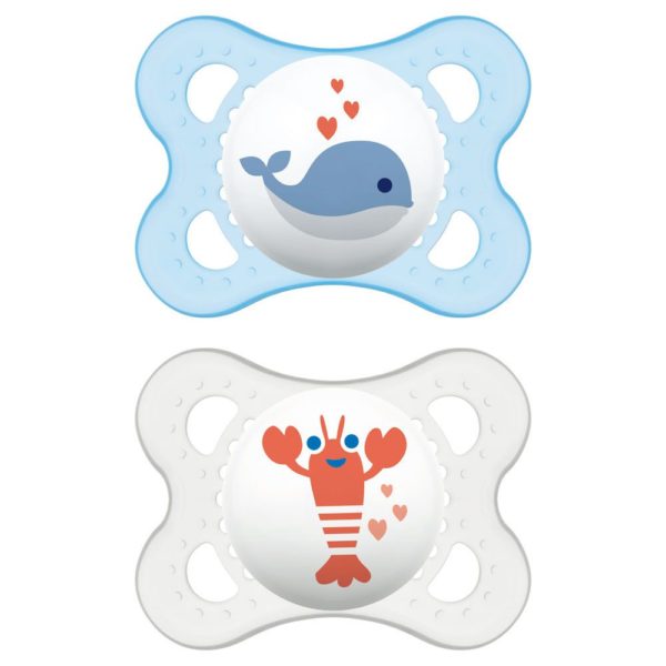 MAM ORIGINAL Equipée d'une boite de stérilisation et de transport. Cette sucette est adaptée d'un point de vue orthodontique. BEBE 0-6MOIS disponible partout au maroc ou en magasin bio pour bébés à casablanca