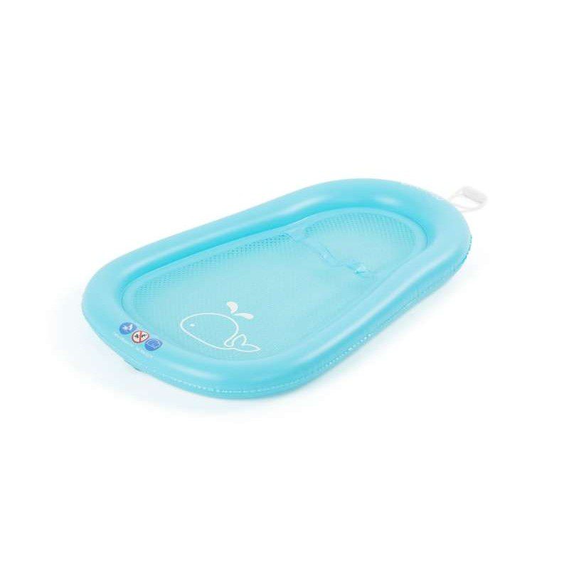 Le matelas de bain gonflable Inflatable Bath Mattress de Doomoo est une solution innovante qui permet de donner facilement le bain à votre tout petit (3-7kg). Peu encombrant, il se gonfle et sèche facilement. Le matelas de bain gonflable de Doomoo est doté d’un tissu micro perforé qui offre à votre bébé un contact optimal avec l'eau pour un maximum de confort magasin bio pour bébés casablanca livraison maroc
