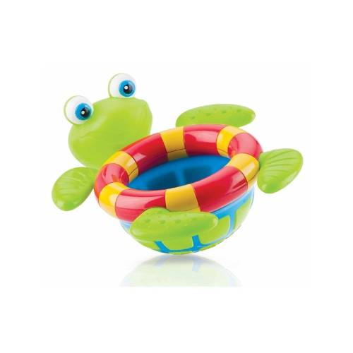 Les jouets de bains tortue pour bébés dès 4 mois Rigolos Nuby développent l'imagination de votre bébé. Ils sont composés de 6 pièces de différentes couleurs, pour favoriser l'éveil de votre bébé. magasin bio pour bébés casablanca livraison maroc