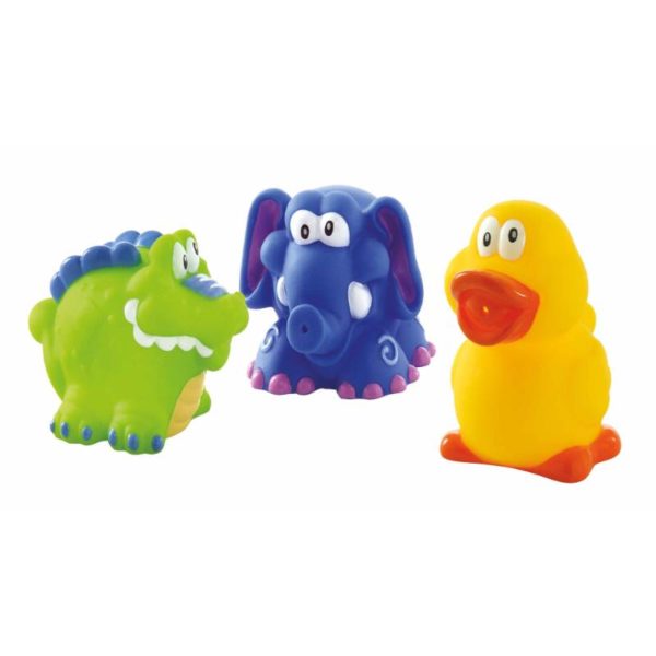 Les jouets de bains animaux pour bébés dès 4 mois Rigolos Nuby développent l'imagination de votre bébé. Ils sont composés de 6 pièces de différentes couleurs, pour favoriser l'éveil de votre bébé. magasin bio pour bébés casablanca livraison maroc