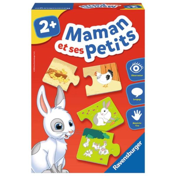 Idée de cadeau ravensburger puzzle MAMAN Jeu enfant Montessori cadeau noêl anniversaire maroc livraison partout au maroc magasin bio pour bébés casablanca