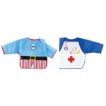 Garde votre tout petit propre et sec Manches longues faciles à nettoyer Attache solide et rapide Imperméable et nettoyable à la lingette Différents designs adorables Nuby disponible au magasin bio pour bébés à casablanca ou en livraison partout au Maroc
