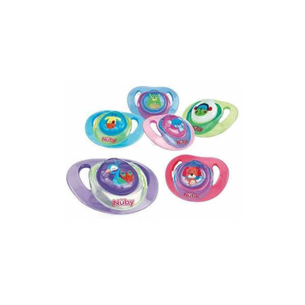 0-6m Tétine orthodontique Circulation de l’air optimisée grâce à la forme et les aérations de la collerette Produit de haute qualité nuby maroc DISPONIBLE AU MAGASIN BIO POUR BEBES A CASABLANCA OU EN LIVRAISON PARTOUT AU MAROC