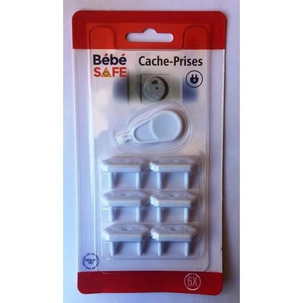 Ces cache-prises BEBE SAFE protègent les enfants contre les risques électriques potentiels.Ils s’adaptent à toutes les prises normalisées 2 pôles sans ou avec terre pour sa sécurité. disponible au magasin bio pour bébés à casablanca ou en livraison partout au maroc