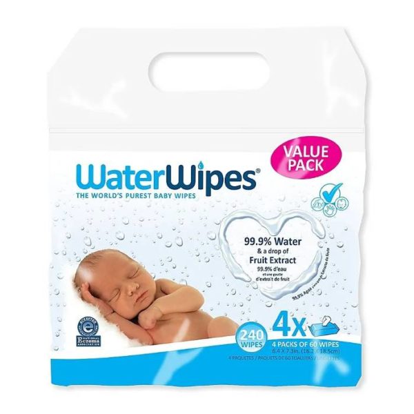 WATERWIPES MAROC - LINGETTES A L'EAU POUR BEBES A PEAUX SENSIBLES 60U DIVERSIFICATION ALIMENTAIRE. IDEE CADEAU BEBE. NAISSANCE. Livraison gratuite et partout au Maroc. Magasin BIO POUR BEBES. FRAIS DE PORT GRATUITS