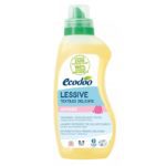 ECODOO liquide lessive Le Liquide Vaisselle Bébé Ecolunes nettoie et dégraisse parfaitement tous les ustensiles de bébé (biberons, tétines, sucettes, tire-lait, anneaux de dentition...) Facile à rincer, il est hypoallergénique : il minimise les risques de réactions allergiques, sans allergène, sans colorant, Sans parfum, colorants, paraben, alcool éthylique, méthylisothiazolinone, formaldéhyde, il ne laisse aucune odeur sur la tétine ou la sucette, pour un plaisir de succion inaltéré ! disponible au magasin bio pour bébés à casablanca ou en livraison partout au maroc