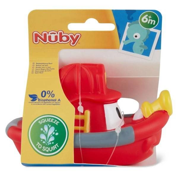 Les jouets de bains bateau alphabet pour bébés dès 4 mois Rigolos Nuby développent l'imagination de votre bébé. Ils sont composés de 6 pièces de différentes couleurs, pour favoriser l'éveil de votre bébé. magasin bio pour bébés casablanca livraison maroc
