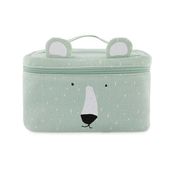 Avec ce sac à lunch thermique Mrs. Rabbit, votre déjeuner reste frais ou chaud. Le sac à lunch a une poignée pratique, 1 grand compartiment avec fermeture éclair et est isolé thermiquement. Parfait pour la gourde et la boîte à lunch Trixie. Épargnez-vous et à la planète beaucoup de déchets et gardez votre déjeuner agréable et frais ou au chaud dans ce sac à lunch amusant. DIVERSIFICATION BIO POUR BEBES CASABLANCA LIVRAISON PARTOUT AU MAROC HIPPO MONKEY PINGOIN ours polaire tigre elephant SOURIS lapin
