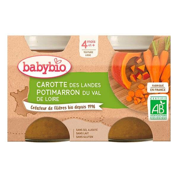 BABYBIO maroc - PETIT BOL PETIT POIS 2 X 130 G DIVERSIFICATION ALIMENTAIRE. IDEE CADEAU BEBE. REPAS. Livraison gratuite et partout au Maroc. Magasin BIO POUR BEBES. FRAIS DE PORT GRATUITS carotte potimarron