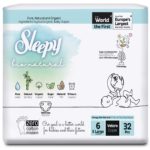 SLEEPY NATURAL COUCHE CULOTTE BIO PINGO MAROC T4 7 A 18 KGS HYPOALLERGENIQUE BIO disponible en agasin bio pour bébés à casablanca et en livraison gratuite partout au maroc T6 COUCHES BIO