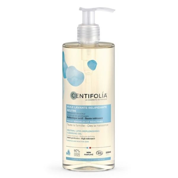 bio liniment bebe creme hydratante eau micellaire Le gel lavant baume est parfaitement adapté aux peaux sèches, fragiles et sensibles des nourrissons. Il est enrichi en Cold Cream (association d’eau, d’huile d’olive bio et de cire d’abeille bio) pour former une barrière protectrice et apporter souplesse et confort. Il hydrate, nourrit et diminue les rougeurs. La peau est moins réactive dès la 1ère application et protégée des agressions extérieures. Elle retrouve souplesse et douceur. Idéal au quotidien dès la naissance. Testé sous contrôle dermatologique. CENTIFOLIA