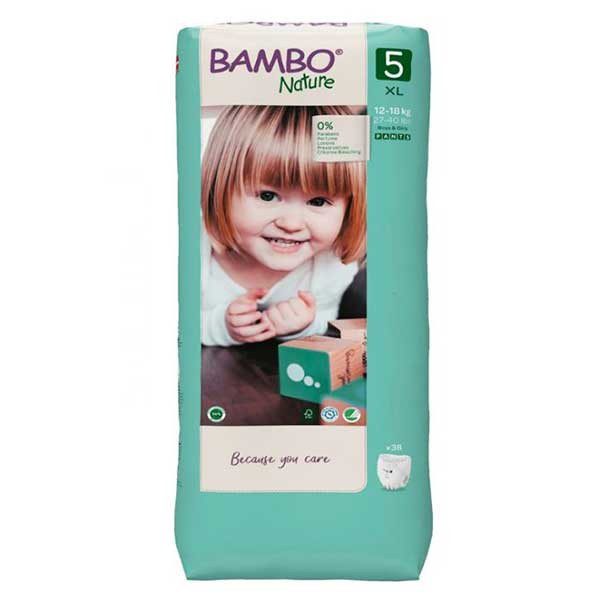 couche culotte écologique bio Bambo Nature t5 à découvrir ches bio pour bébés votre magasin bio à casablanca ou en livraison partout au maroc