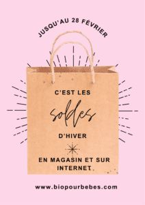 Rose kraft Simple Sac soldes poster (1)